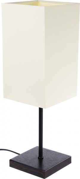 Настільна лампа декоративна Геотон ННБ 01-60-334 Еко 1x60 Вт E27 венге 47784 