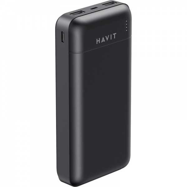 Внешний аккумулятор (Powerbank) Havit PB68 20000 m/Ah black (PB930357) 