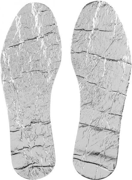 Стельки для обуви из войлока и фольги Comfort Textile Group 39 темно-серый