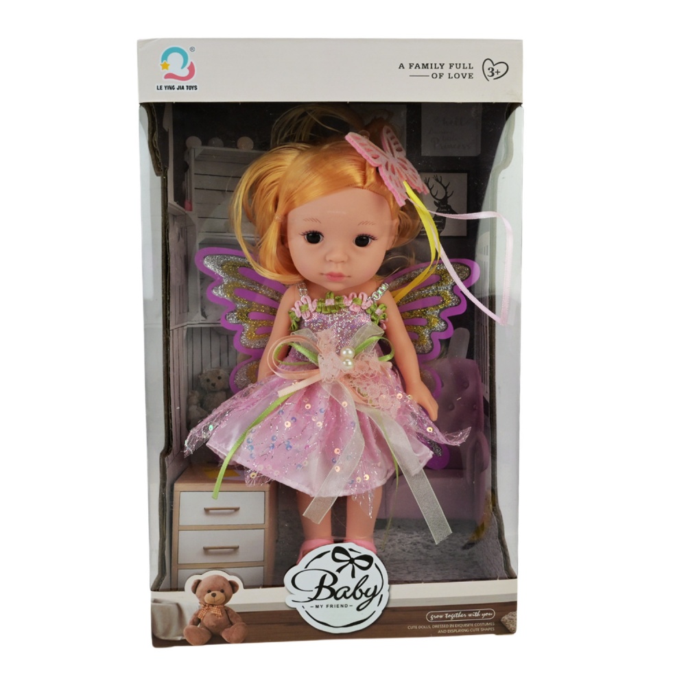 Кукла Shantou в стильном платье H04-44/46