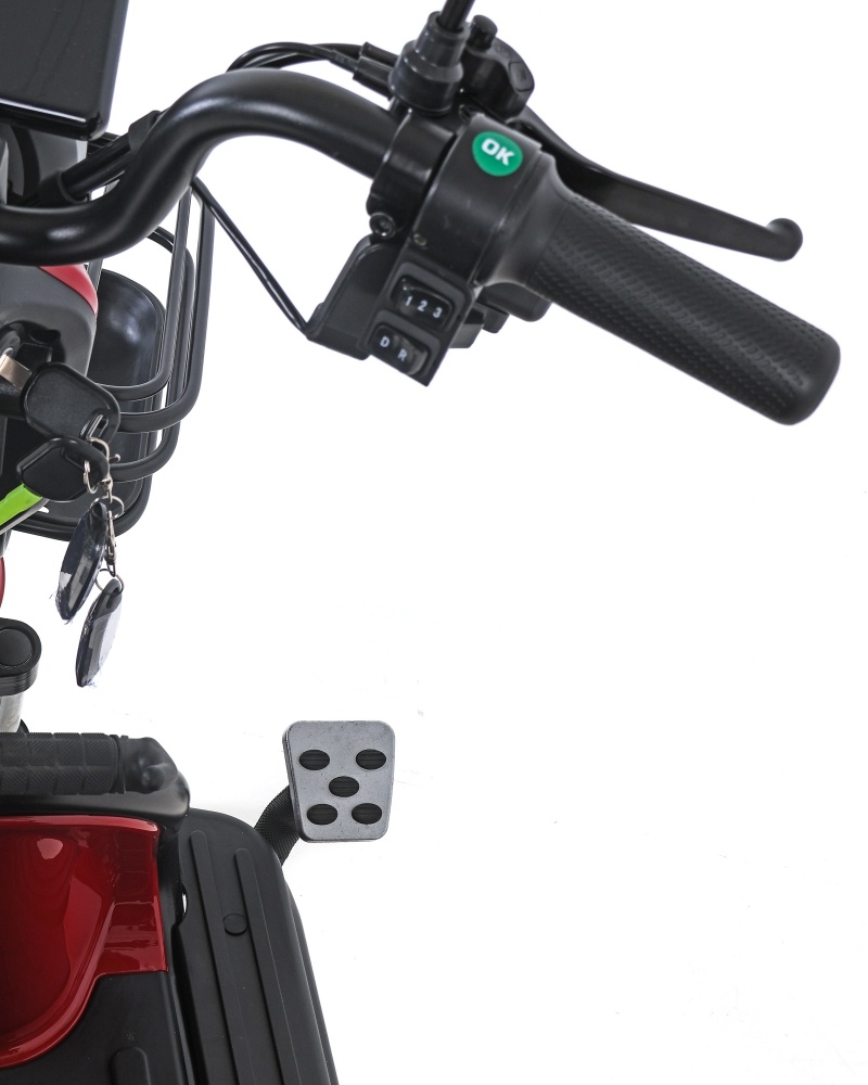 Электроскутер Maxxter ANT (Red) 500 Вт трехколесный