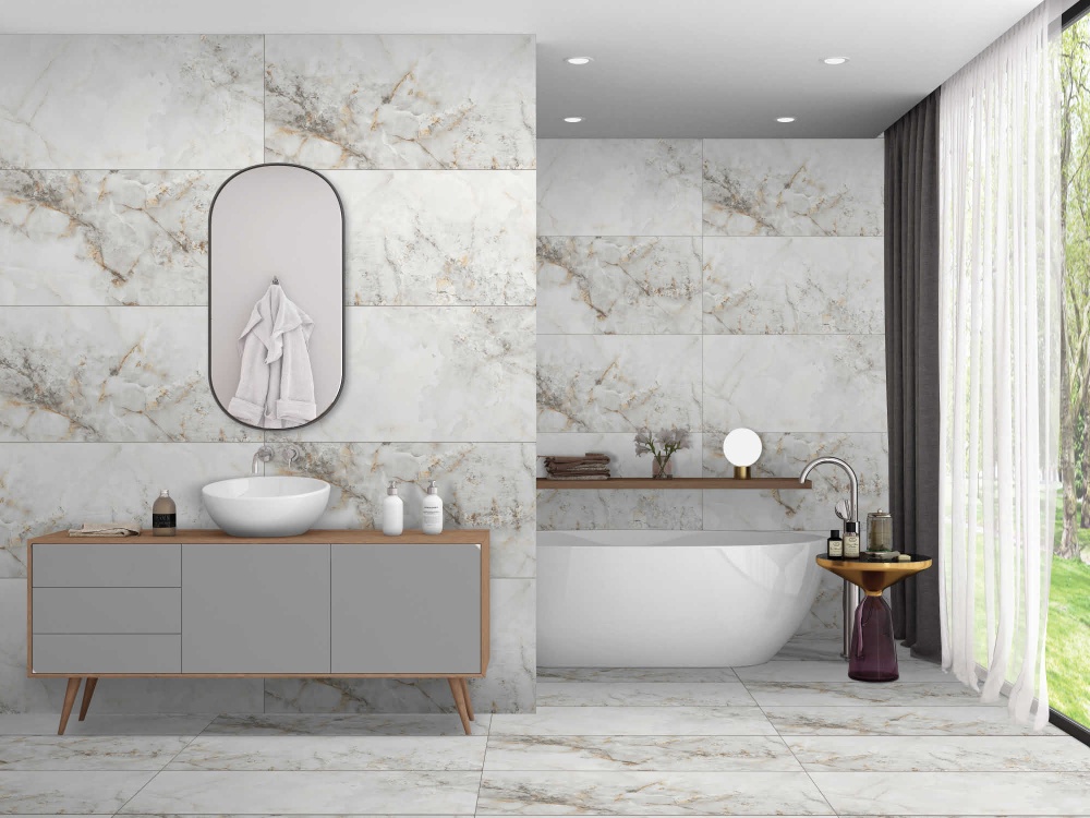 Плитка Cerossa Ceramica Vesna white matt 60x120 см