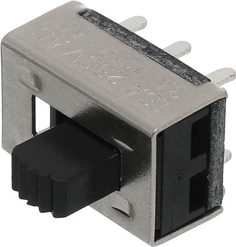 Перемикач повзунковий ON-ON без підсвітки 1,5 А 250В