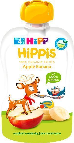 Пюре Hipp Яблуко-банан 100 г 9062300133711 