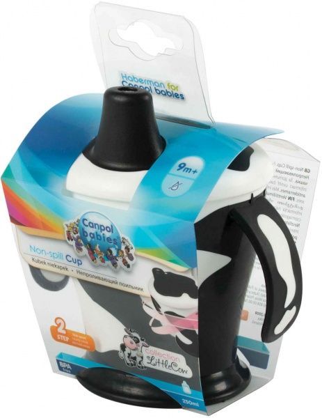 Поїльник-непроливайка Canpol Babies непроливайка Корівка 250 мл 31/404 в асортименті