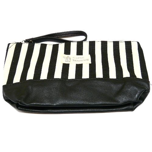 Косметичка Полоска Комбинированная 1 шт. черный B5108-Dz2-black 