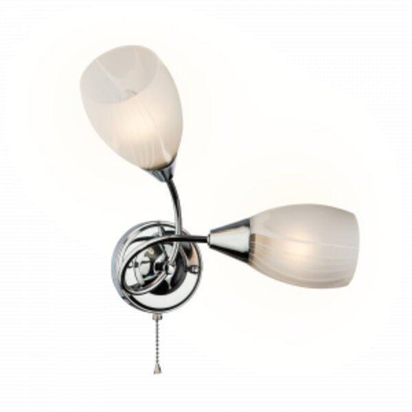 Бра Strotskis Virginia 2275/2 2x60 Вт E27 хром 