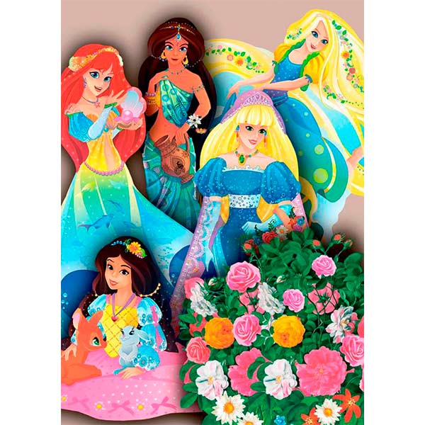 Декоративна наліпка Принцеси