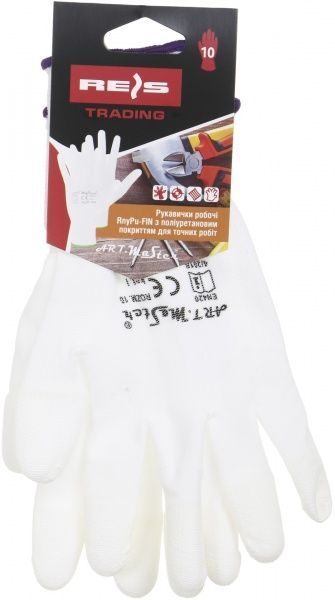 Рукавички ArtMaster з покриттям поліуретан XL (10) RnyPu-FIN