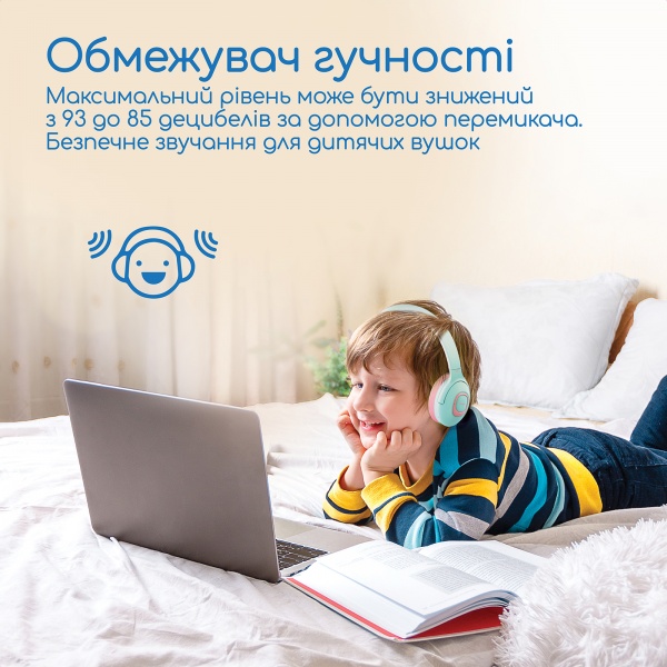 Гарнітура Promate Coddy blue (coddy.bubblegum) 