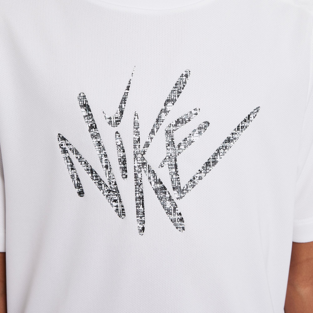 Футболка Nike B NK DF MULTI SS TOP GX BOLD HJ3768-100 р.S белый