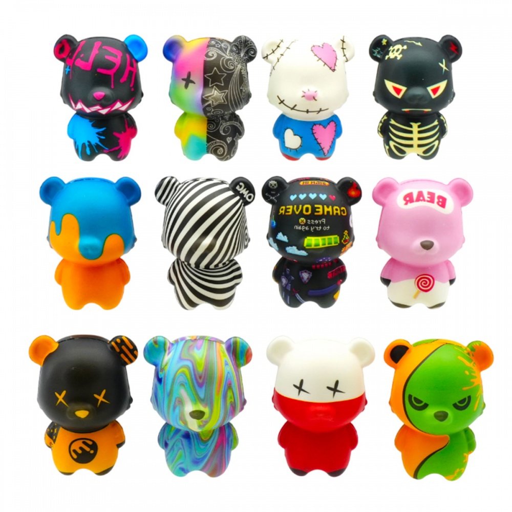 Ігрова фігурка-сквіш Tiki Wiki Tiki Хайпові ведмедики SQ027