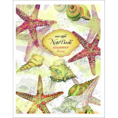 Книга для нотаток А6 на скобі 36 аркушів клітинка ЗК6636К GRAFIKA