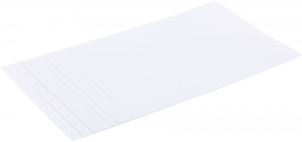 Набор белого картона Лама КБ-А4-8 глянцевый