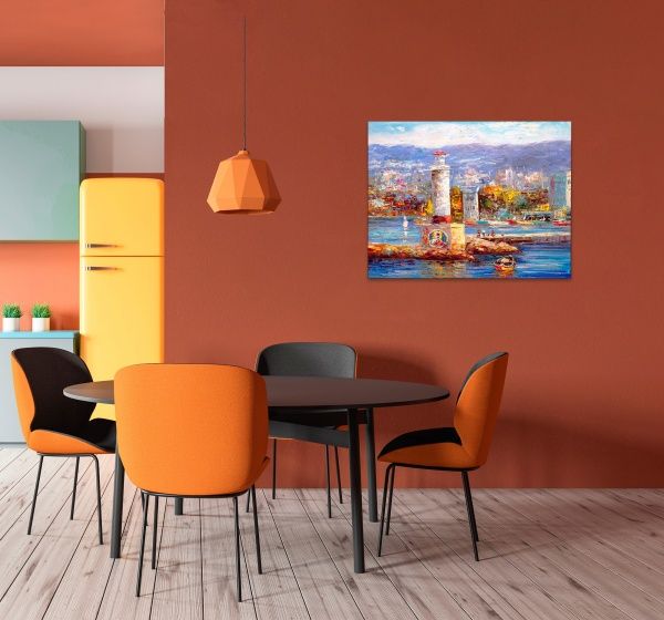 Репродукция Sea View4 60x80 см RozenfeldArt 