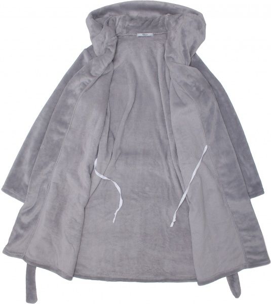 Халат женский Roksana Ушки р. L серый 