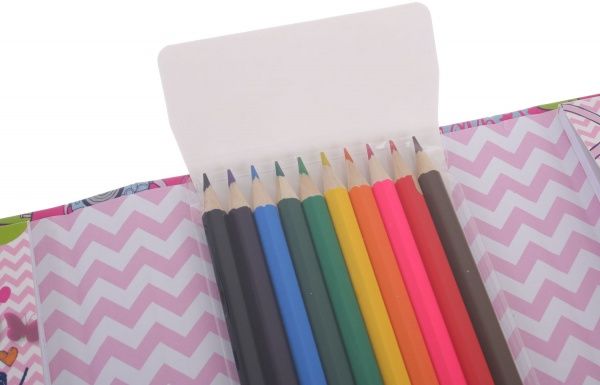 Набор раскраска Birthday girl и карандаши цветные 10 шт. 