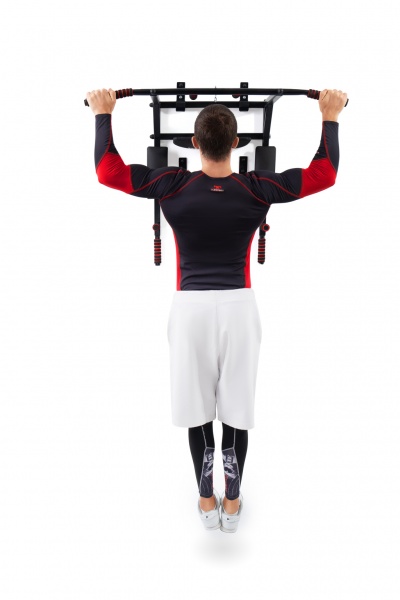 Турнік-бруси настінний PLENERGY TRPL03-BK Home 5 в 1 чорний 110 см