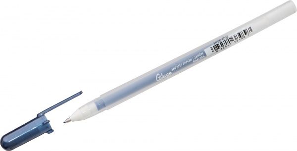 Ручка гелевая GLAZE 3D-ROLLER Королевский синий  SAKURA