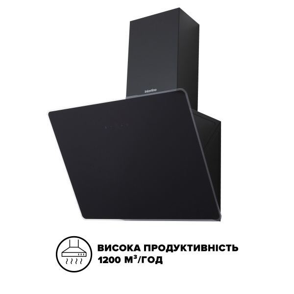 Витяжка Interline FLOW BL A/60/GL/M