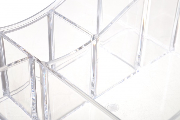 Органайзер для косметики Luna 23.8x16.8x9.2 см прозорий 