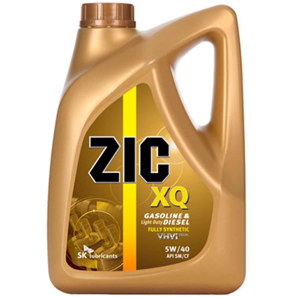 Мастило моторне Zic XQ 5W-40 4 л