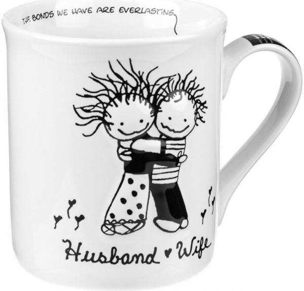 Чашка Чоловік та дружина 450 мл Enesco