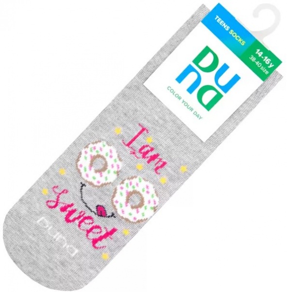 Шкарпетки дитячі Duna 4280 р.22–24 світло-сірий 