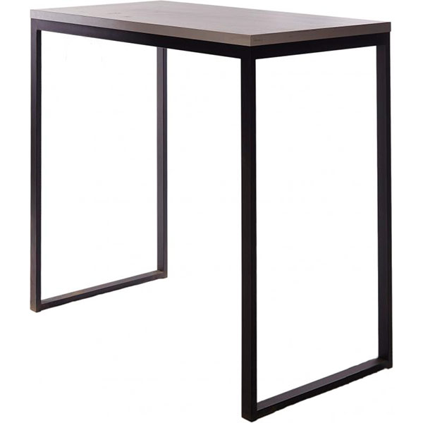 Стол барный Кубик дуб сонома/черный