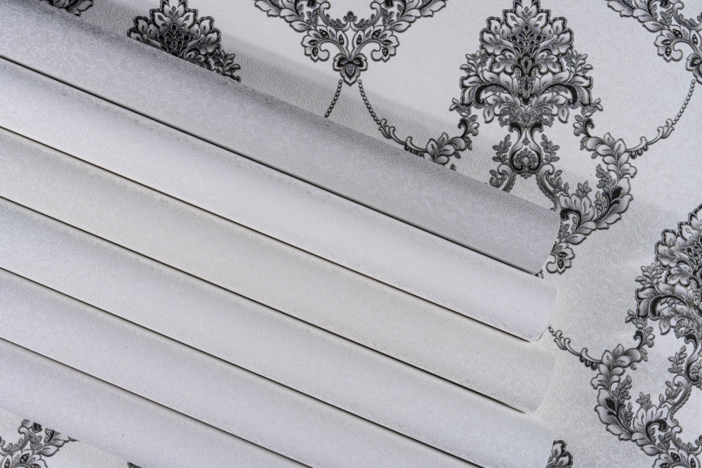 Шпалери вінілові на флізеліновій основі Слов'янські шпалери Le Grand platinum Астара 8755-10 1,06x10,05 м