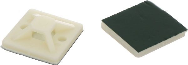 Майданчик під стяжку 30x30 мм 50 шт. білий 