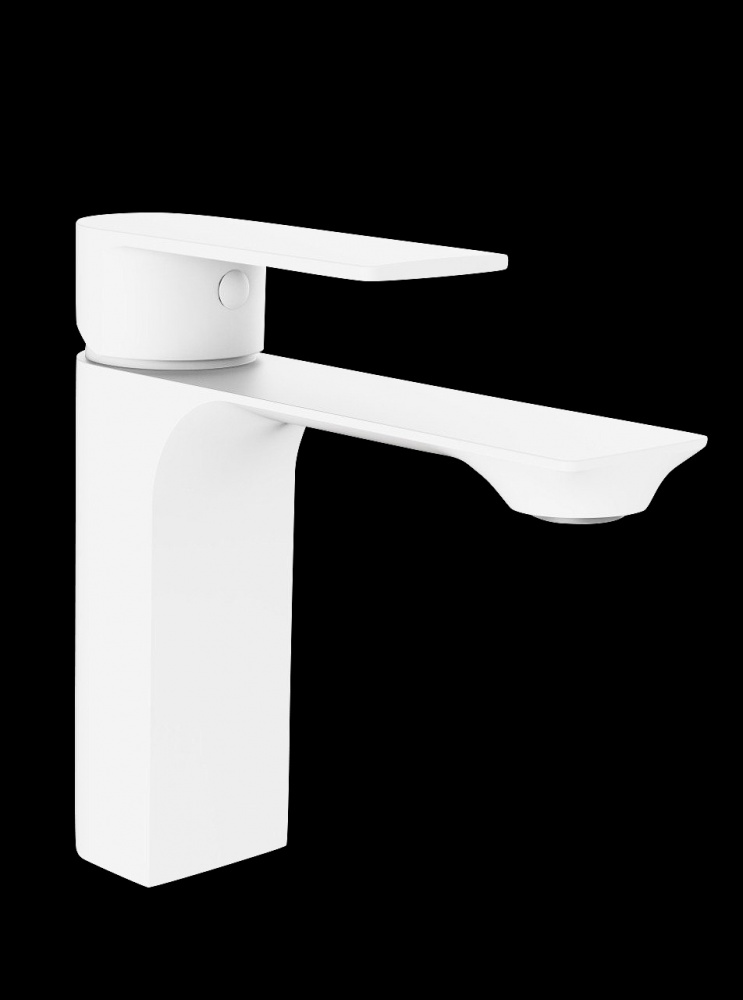 Смеситель для умывальника Aqua Rodos MODENA 07 White Matte