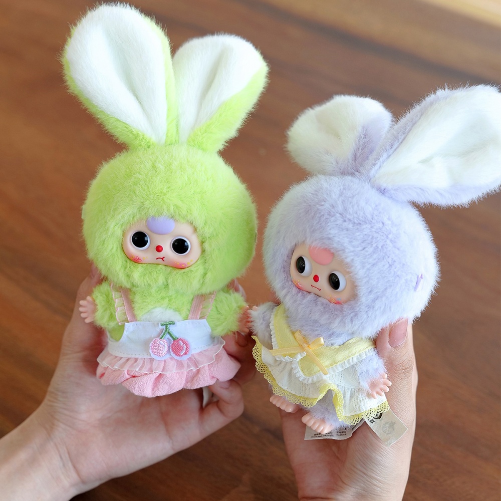 Колекційна м'яка іграшка Pop Top з кільцем Baby Three Макарончики різнокольоровий CRP2605