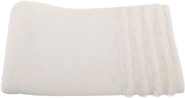 Полотенце с бордюром 50x90 см кремовый La Nuit 