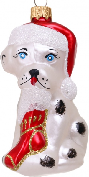 Декорация новогодняя Формовая игрушка в ассортименте 9 см 