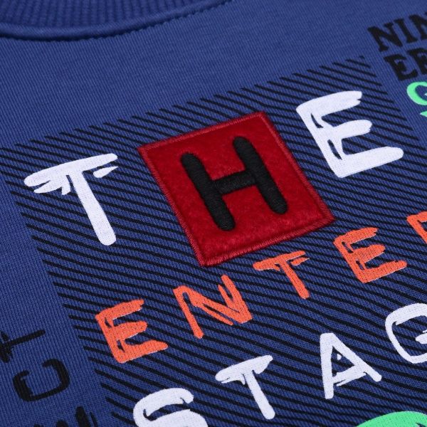 Свитшот ALG р.110 деним 221453 