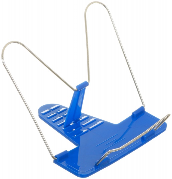 Підставка для книг пластикова Синя Nota Bene