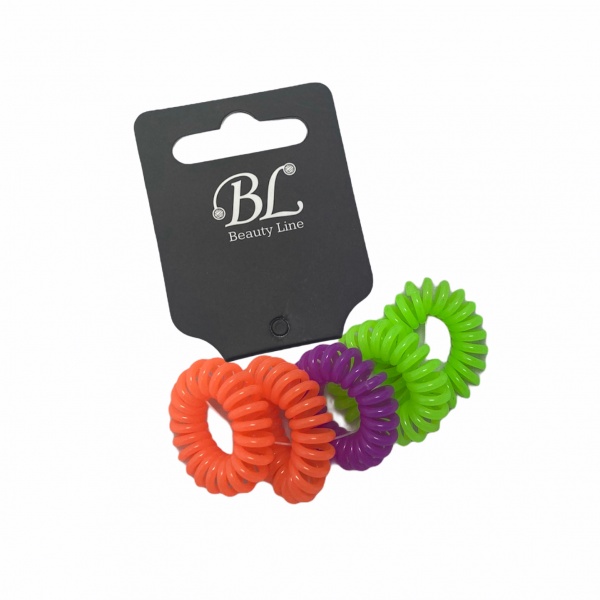 Резинка для волос Beauty Line 405024 (в ассортименте) 5 шт. 