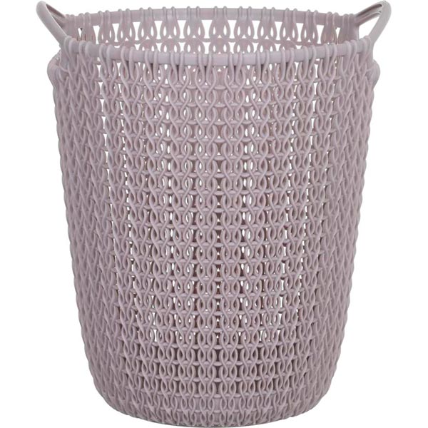 Корзина Curver KNIT для бумаги 7 л пудровый 240369