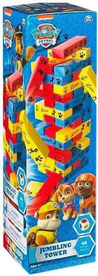 Гра настільна Spin Master дженга Цуценячий патруль SM98270/6035863