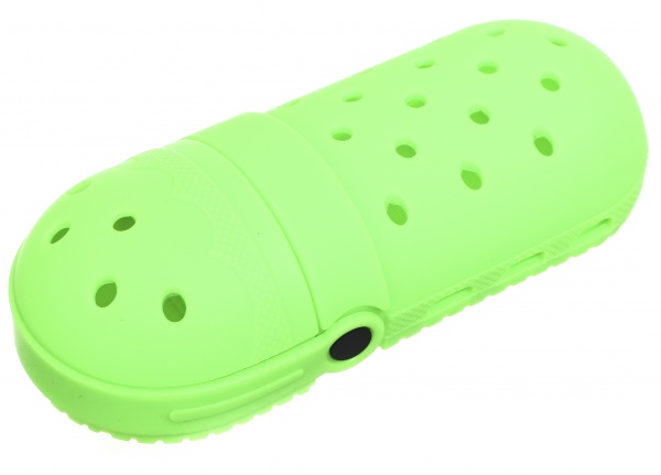 Пенал силиконовый Тапок 20х8х4 см Nota Bene зеленый