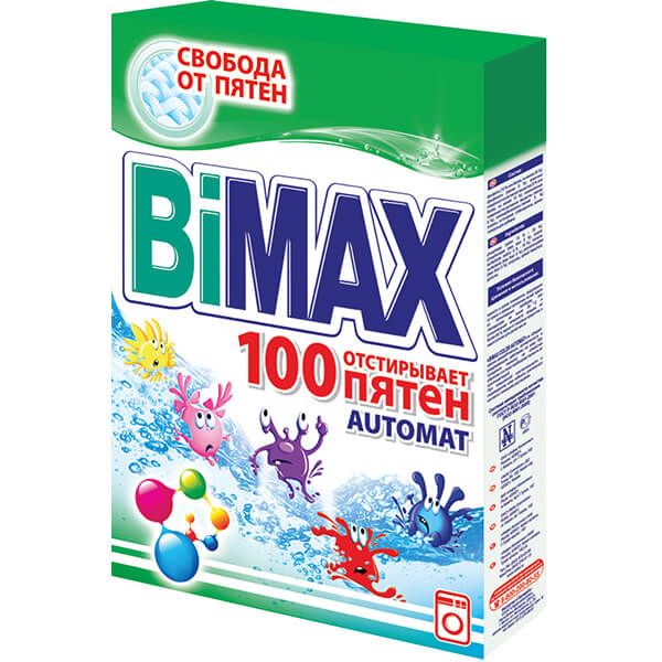 Пральний порошок BiMax відпирає 100 плям автомат 400 г