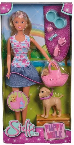 Ляльковий набір Simba Steffi & Evi Love Прогулянка родини улюбленців