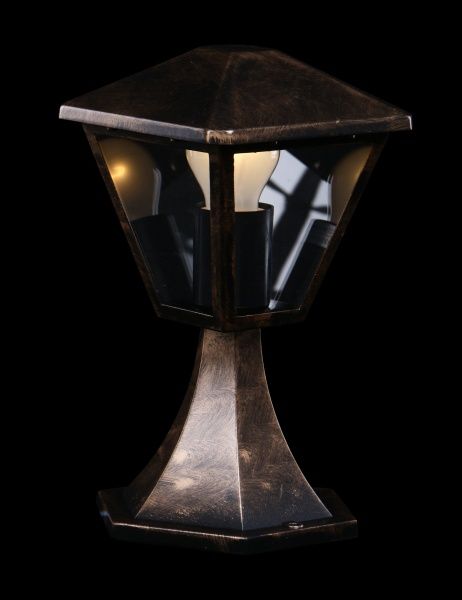 Столбик Niagara ELNX-34074-T E27 60 Вт IP44 античная латунь 