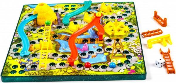 Игра настольная Joy Band Змейки и лестницы