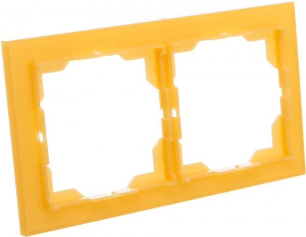 Рамка двухместная ABB NEO универсальная оранжевый 3901M-A00120 43