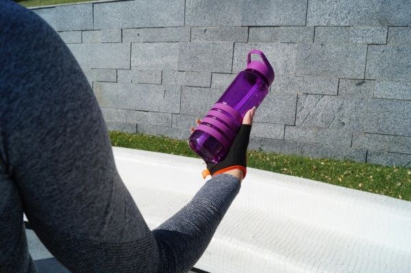 Пляшка для води 750 мл Smile фіолетовий SBP-1_Purple