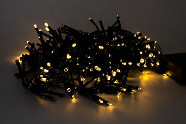 Электрогирлянда линейная Девилон белая встроенный светодиод (LED) 288 ламп 1,8 м 