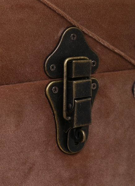 Сундук-пуф Велюр латте 57х30х29 см 