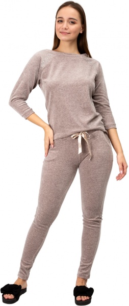 Костюм домашній жіночий Roksana 1004/50203 р. L капучино 